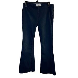 Free people womens denim Penny Pull-On Flare Jeans size 28 jeggings stretch